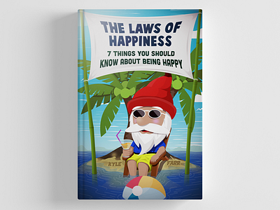 [COMMISSIONED] Book Cover Design - Gnome beach book book cover book cover design book cover illustration book cover mockup character character design creative creative design creatives creatures design digital illustration gnome gnomes happiness illustration illustration design portfolio