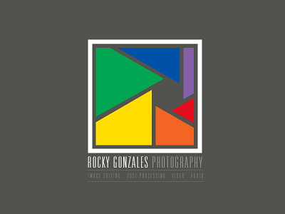 Rocky Gonzales Photography branding creatives design identity logo photography