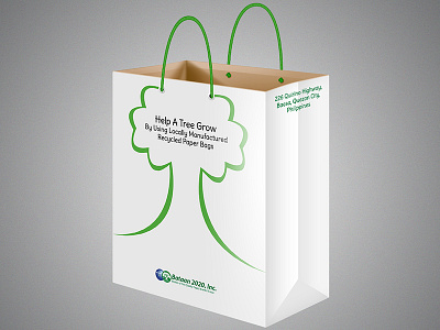Bataan2020 Paper Bag branding design identity logo portfolio product