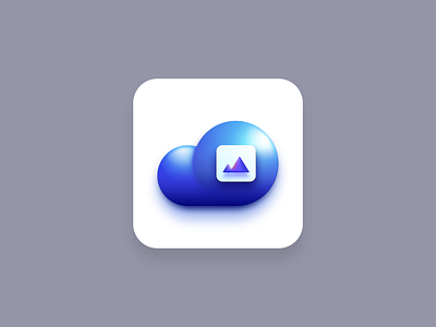 Media Cloud icon (Big Sur style)