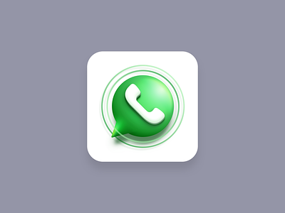 Whatsapp marketing icon (Big Sur style) app icon big sur big sur icon call chat creatives design green icon icon design icon designer icon designs icon set iconography icons vector vector icon vector icons whatsapp whatsapp icon