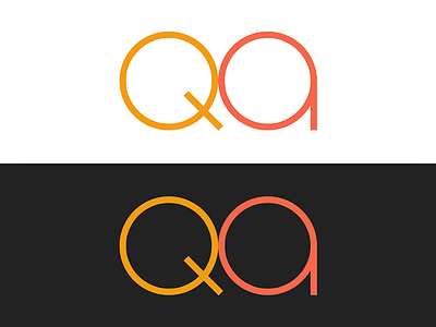 This is for you - QA ( Quality Assurance ) branding concept creative design identity logo portfolio