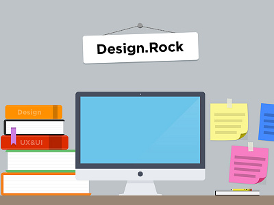 Design.Rock studio workspace art creative design design that rock dribbble flat design graphics manila philippines studio workspace