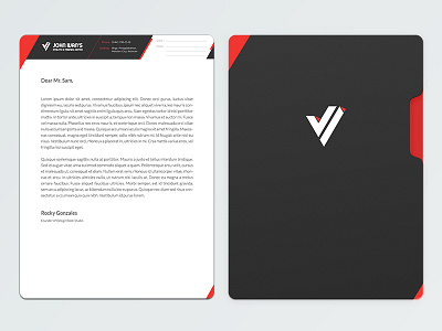 John Ivan (JI) document mockup artwork branding creative design design that rock document identity logo manila mockup philippines template