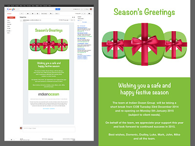 Email Blast Design Study artwork branding christmas creative design design that rock email email blast invitation manila newsletter philippines