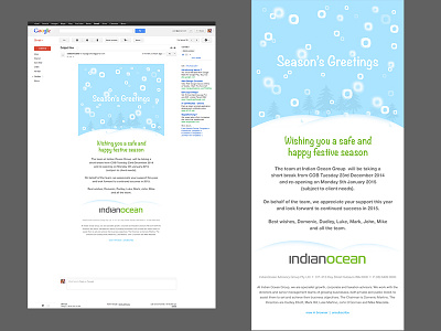 Email Blast Design Study artwork branding christmas creative design design that rock email email blast invitation manila newsletter philippines