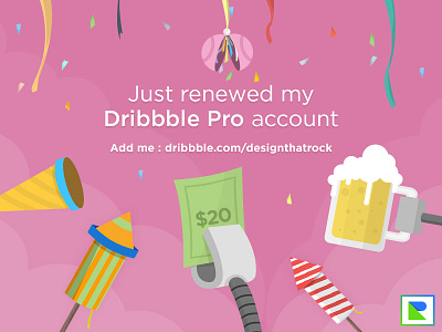 Just renewed my Dribbble Pro account. Add me! artwork creatives design designthatrock dribbble illustration manila philippines portfolio pro studio