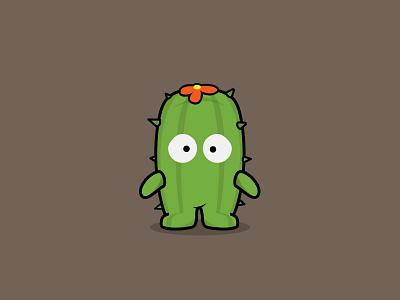 WIP: Spike V2, the misunderstood cactus abstract art artwork cartoon concept creatives design dribbble graphics idea illustration planets