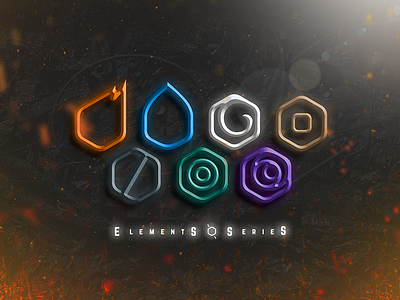 WIP : Elements Series abstract art artwork cartoon concept creatives design dribbble graphics idea illustration planets