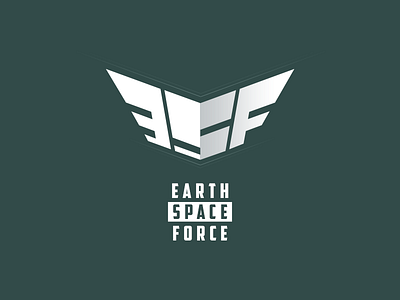 'Earth Space Force' logo artwork brand branding creatives design designmnl designthatrock identity logo startup volunteerism
