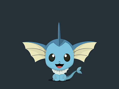 Vaporeon (Pokémon) - Bobblehead Style