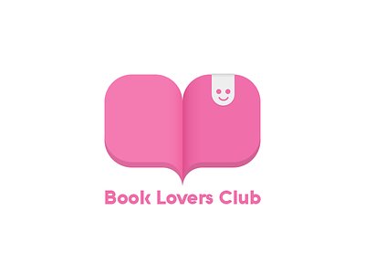 Book Lovers Club app icon artwork book lovers club books branding club creatives design designmnl icon identity logo