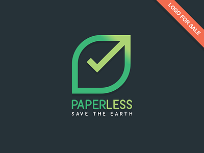 PAPERLESS logo artwork branding creatives design designmnl icon identity logo mobile app icon studio