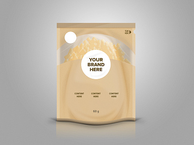 Packaging Template for Chips artwork color material creatives design designmnl identity logo manila material design packaging packaging design wip