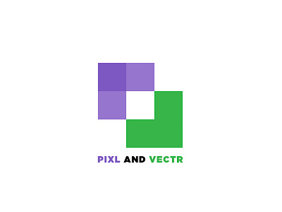 PIXL AND VECTR logo awards brand branding creatives design designmnl identity logo pixel startup vector