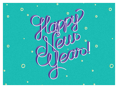 Happy New Year 2018 art artwork creatives design font lettering manila new year new year 2018 type typface typography