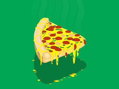Cheese-tastic Overload design food illustration pizza playoff rebound stickermule stickers vinnys