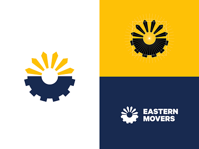 "Eastern Movers" logo design