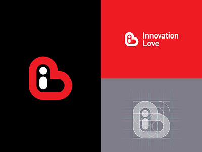 "Innovation Love" logo design artwork brand branding concept creative creatives design designmnl icon identity illustration logo manila philippines portfolio startup