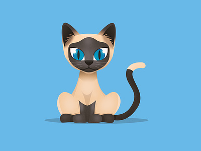 Siamese Cats designs, themes, templates and downloadable graphic elements  on Dribbble