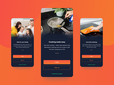 Mobile App Onboarding Screen