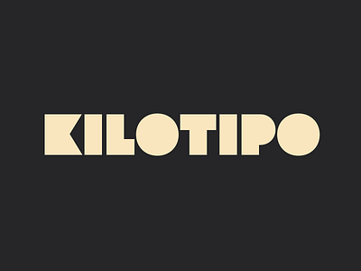KILO block custom logo logotype type typography
