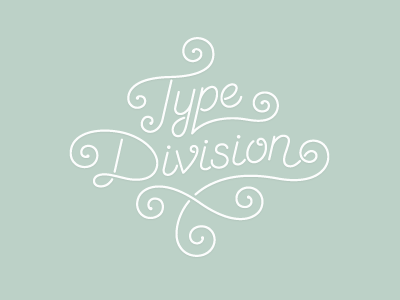 Type Division Logotype 3