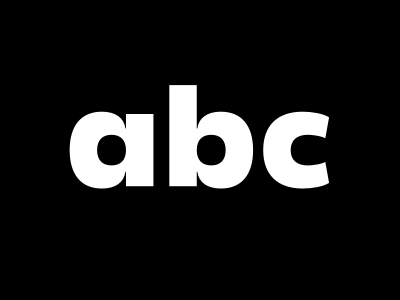 abc bold chubby fat font ink traps typeface typography