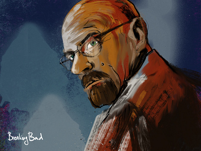 Breaking Bad breaking bad digital painting photoshop