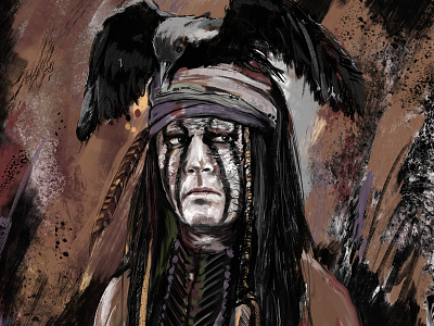 Johnny as Tonto