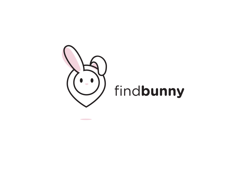 Find Bunny bunny find gif location logo