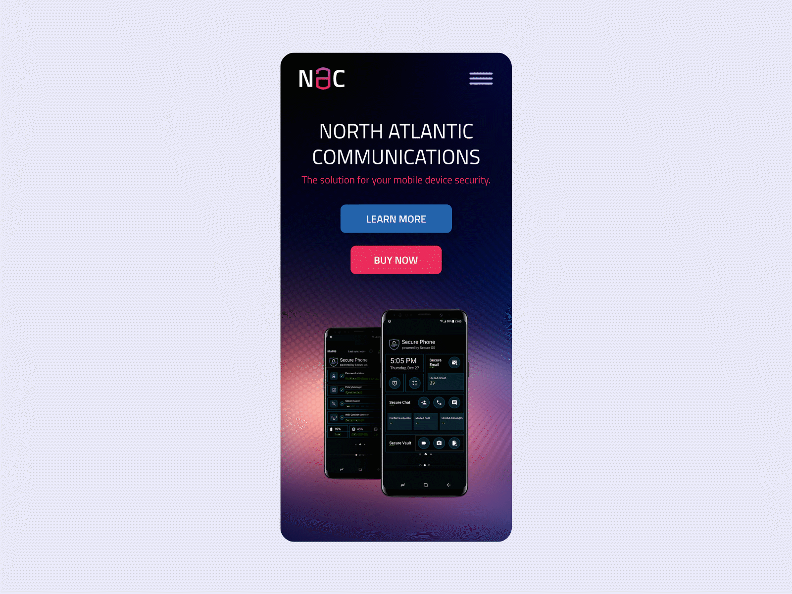 NAC Mobile Animation adobe after effect adobe xd animation interaction responsive web design ui