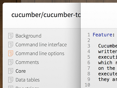 Cucumber Pro feature list & editor