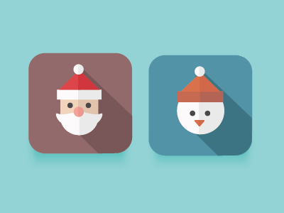 Christmas Icon Flat