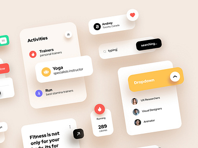 Design Elements _UI Kit by Brandi on Dribbble