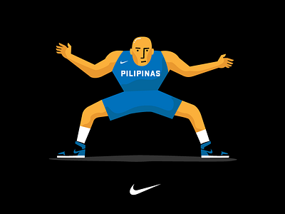 Defense aj1 basketball defense gilas illustration jordan nike philippines pilipinas royals sports vector