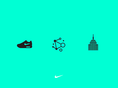 Nike SNKRS Icons airmax building icons nike nyc website