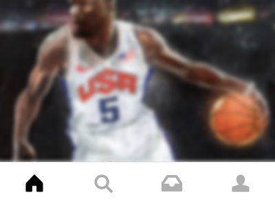 Nike SNKRS App Menu Icons