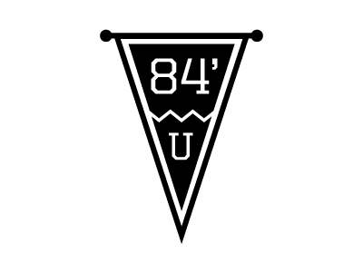 84' U identity logo