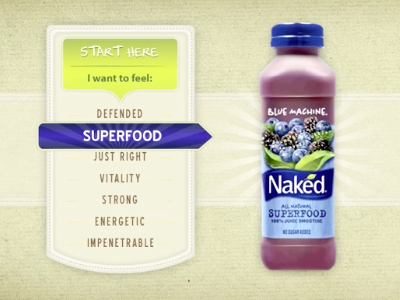 Naked Juice design / animation animation concept naked juice vector