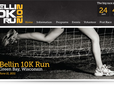 Bellin Run Website Header