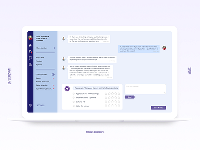 Collaboration Page (SAAS)