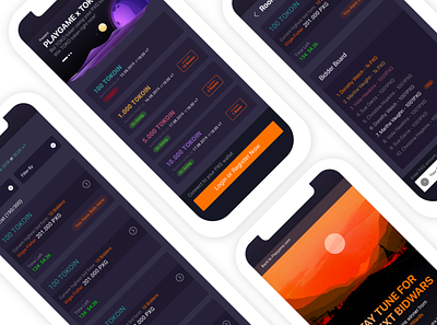 Auction Crypto auctions crypto wallet cryptocurrency design detail interfacedesign ui