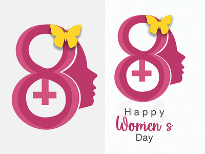 Women's Day Design branding desgin design illustraion illustrator photoshop vector