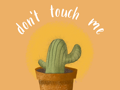 Sassy Cactus Illustration digital illustration illustration procreate