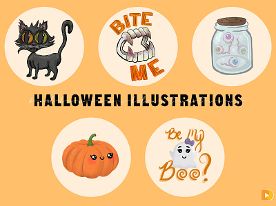 Halloween Illustrations digital illustration illustration