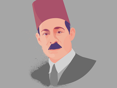 Moustafa Al Rafii portrait illustration adobe illustrator book book illustration celebrities digital portrait disabilities editorial illustration famous moustafa al rafii moustafa al rafii portrait portrait illustration stylized vector vector art vector portrait