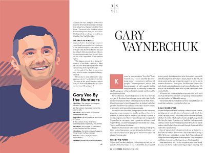 Gary Vaynerchuk portrait illustration