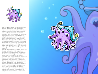 Octopus 3d animation brand identity branding cartoon character creative logo design fish graphic design icon icon design illustration logo minimalist logo motion graphics octopus professional logo ui water