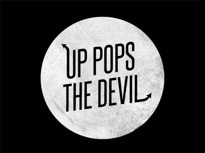 Logo Rough Exploration WIP band logo texture first draft distressed skewed type